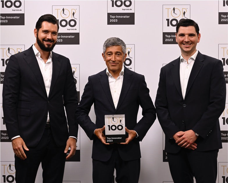 AQON PURE wird mit dem Top100 Preis ausgezeichnet. 