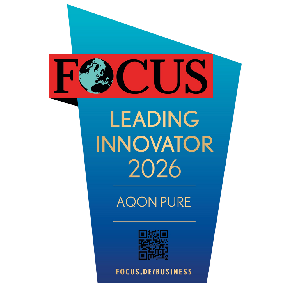 AQON PURE wurde als Leading Innovator 2026 ausgezeichnet