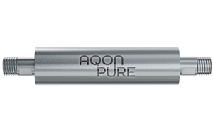 Die Enthärtungsanlage ohne Salz home s von AQON PURE ist eine Alternative zum Wasserfilter und arbeitet nach dem Prinzip der Impfkristallbildung.