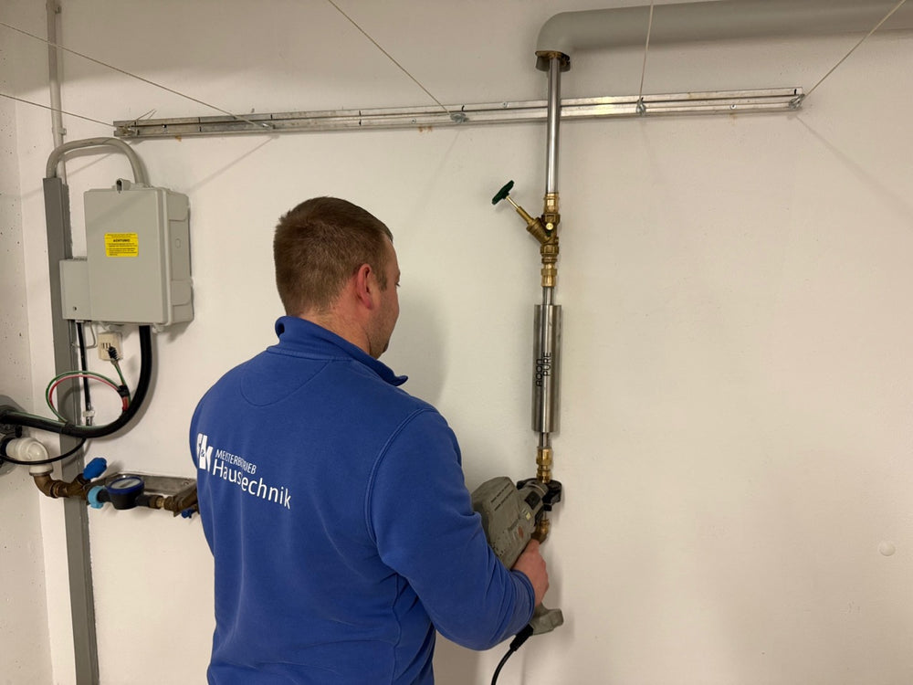 Die Kalkschutzanlage von AQON PURE wird eingesetzt