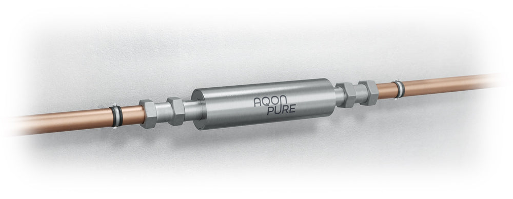 Die Wasserbehandlungsanlage wird am Hauswasseranschluss eingebaut