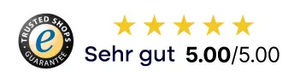 Die Trusted Shop-Bewertung zeigt: Kunden sind mit der AQON PURE Wasserbehandlungsanlage fürs Einfamilienhaus home s zufrieden